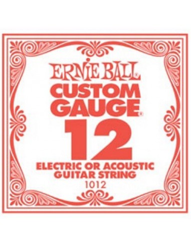 Ernie Ball 1012 - Corda Singola Corde Singole per Chitarra strumenti musicali