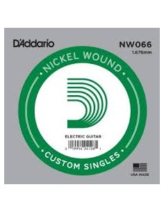 D'Addario NW066 - Corda Singola Corde strumenti musicali