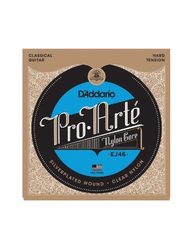 D'Addario Pro Artè EJ46 - Muta Di Corde per Chitarra Classica - Hard Tension Corde per Chitarra Classica strumenti musicali