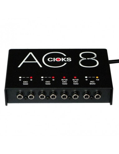 Cioks AC-8 - Power Brick Pro Alimentatori per pedali strumenti musicali