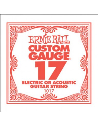 Ernie Ball 1017 - Corda Singola Corde Singole per Chitarra strumenti musicali