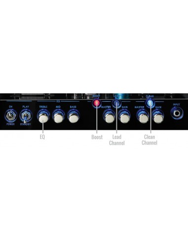 Hughes & Kettner Tube Meister Deluxe 20 TM20 - Testata per chitarra Amplificatori - Testata / Cassa strumenti musicali