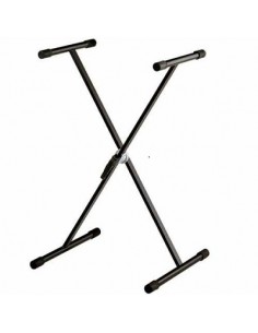 Bespeco CROCODILESL - Supporto Singolo per Tastiera Accessori per Tastiera strumenti musicali