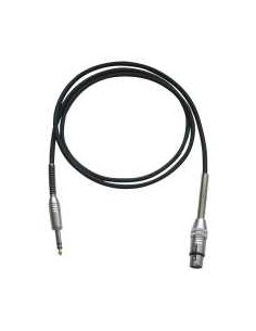 Bespeco IROMC900PCavo Microfonico XLR F - JACK trs 6,3mm - mt. 9 Cavi Audio e Adattatori strumenti musicali
