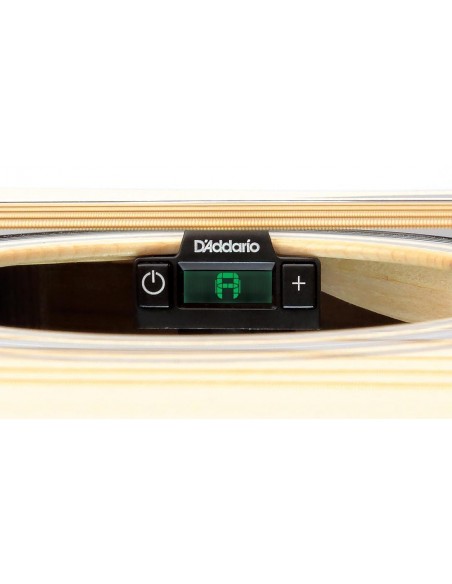 D'Addario CT-15 Micro Soundhole Tuner Accordatore a Clip Black Accordatori strumenti musicali