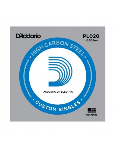 D'Addario PL020 - Corda Singola Corde strumenti musicali