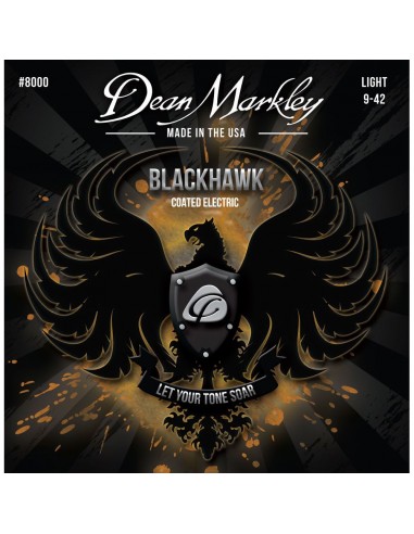 Dean Markley BlackHawk 009-042 - Muta di Corde per Chitarra Elettrica Corde per Chitarra Elettrica strumenti musicali