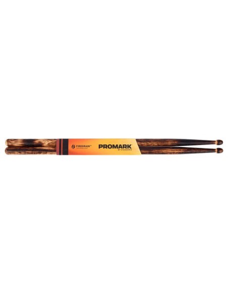 Promark 5B Select Balance Forward FIREGRAIN - Bacchette per Batteria Punta Acorn Bacchette e Spazzole strumenti musicali