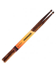 Promark 5A Select Balance Rebound FIREGRAIN - Bacchette per Batteria Punta Acorn Bacchette e Spazzole strumenti musicali