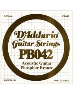 D'Addario PB042 - Corda Singola Corde strumenti musicali