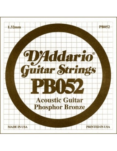 D'Addario PB052 - Corda Singola Corde strumenti musicali