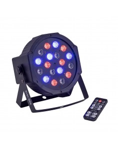 SOUNDSATION PAR181R - Par Led RGB Con Telecomando Luci Flowers strumenti musicali