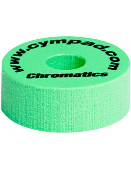 Cympad Optimizer Chromatic - Kit di 5 Feltrini Per Piatti Verde Accessori per Batteria strumenti musicali