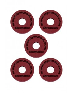 Cympad Optimizer Chromatic - Kit di 5 Feltrini Per Piatt - Crimson Accessori per Batteria strumenti musicali 2