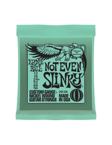 Ernie Ball 2626 Not Even Slinky 012-056 Corde per Chitarra Elettrica strumenti musicali