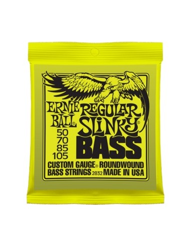 Ernie Ball 2832 Regular Slinky Bass 050-105 Corde strumenti musicali