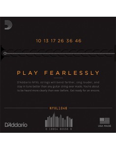 D'Addario NYXL 010-046 - Muta Di Corde Per Chitarra Elettrica Corde per Chitarra Elettrica strumenti musicali 2