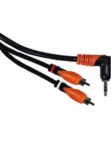 Bespeco SLYMPR300Cavo Interlink JACK stereo 3,5mm 90° - 2x RCA M - mt. 3 Cavi Audio e Adattatori strumenti musicali