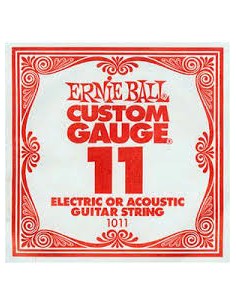 Ernie Ball 1011 Plain Steel .011 Corde strumenti musicali