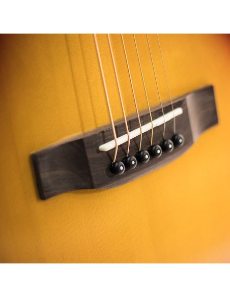 GOLDWOOD GW-CS-PE-SG EQ - Chitarra Acustica Sunburst Lucida Chitarre Acustiche strumenti musicali