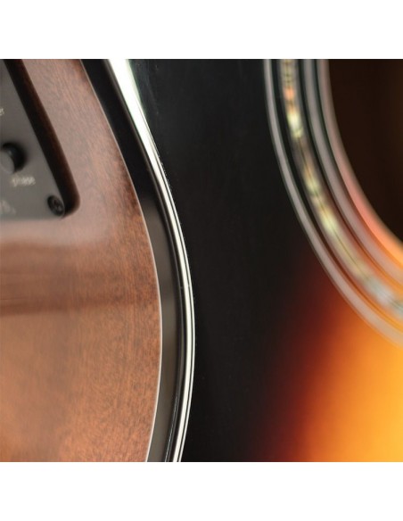 GOLDWOOD GW-CS-PE-SG EQ - Chitarra Acustica Sunburst Lucida Chitarre Acustiche strumenti musicali