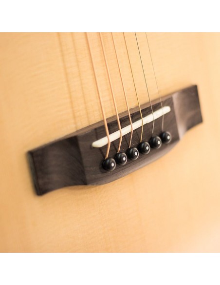 GOLDWOOD GW-CS-PE-NG EQ - Chitarra Acustica Natural Lucida Chitarre Acustiche strumenti musicali