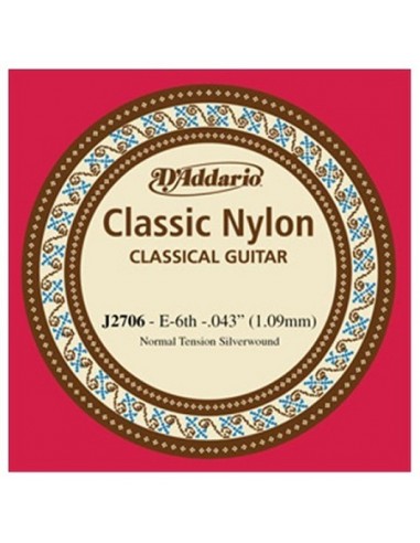 D'Addario J2706 - Corda Singola Corde strumenti musicali
