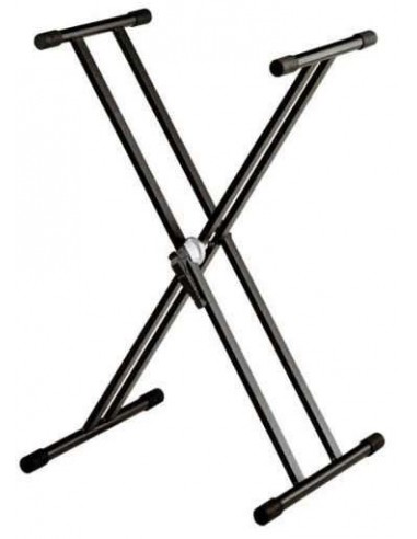 Bespeco CROCODILEDSL - Supporto Doppio Montante per Tastiera Accessori per Tastiera strumenti musicali