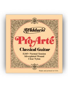 D'Addario Pro Artè EJ45 - Muta Di Corde per Chitarra Classica - Normal Tension Corde per Chitarra Classica strumenti musicali