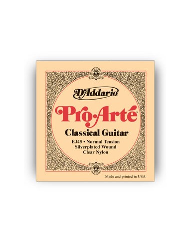 D'Addario Pro Artè EJ45 - Muta Di Corde per Chitarra Classica - Normal Tension Corde per Chitarra Classica strumenti musicali