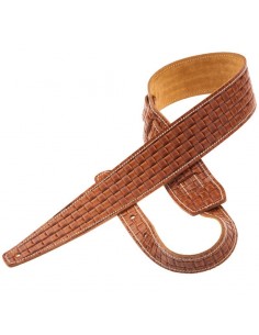 Magrabò Holes HC Embossed Intreccio Naturale 6 cm - Tracolla per Chitarra/Basso Tracolle strumenti musicali 2