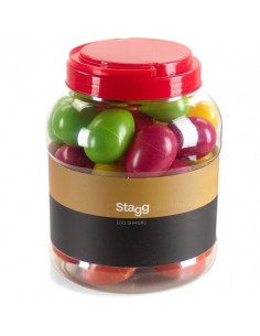 STAGG Ovetti Shaker colore misto - pz 1 Percussioni Varie strumenti musicali