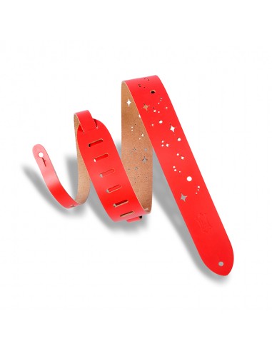 LEVY'S M12GSC-RED- Galaxy Punch Out - Tracolla per Chitarra e Basso Tracolle strumenti musicali