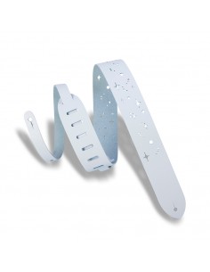 LEVY'S M12GSC-WHT- Galaxy Punch Out - Tracolla per Chitarra e Basso Tracolle strumenti musicali