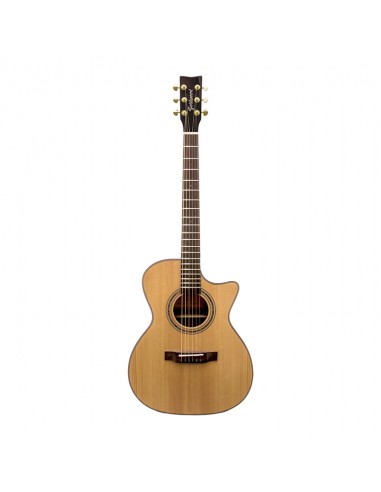 GOLDWOOD GW-CS-GACE-ME-NG Chitarra acustica Grand Auditorium Natural Lucida Chitarre Acustiche strumenti musicali