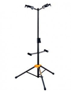 HERCULES GS-422B+ Supporto per Chitarra AGS+ Doppio Supporti strumenti musicali