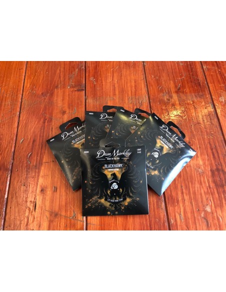 Pack 5 Mute Dean Markley BlackHawk 009-042 - Muta di Corde per Chitarra Elettrica Corde per Chitarra Elettrica strumenti musi...