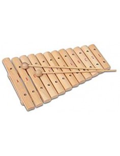 Bontempi XLW 12 - Xilofono in legno da 12 note, 35 cm Percussioni Varie strumenti musicali