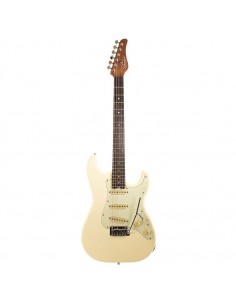 SCHECTER Route 66 Saint Louis SSS Aged White Chitarre Elettriche Solid Body strumenti musicali