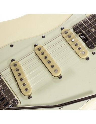 SCHECTER Route 66 Saint Louis SSS Aged White Chitarre Elettriche Solid Body strumenti musicali