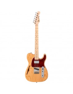 G&L ASAT Classic Bluesboy Semi-Hollow Natural Chitarre Semiacustiche strumenti musicali