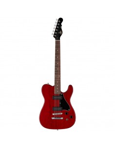 G&L ASAT Junior II Trans Red Chitarre Elettriche Solid Body strumenti musicali