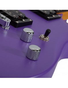 SCHECTER C6 Deluxe Satin Purple Chitarre Elettriche Solid Body strumenti musicali 2