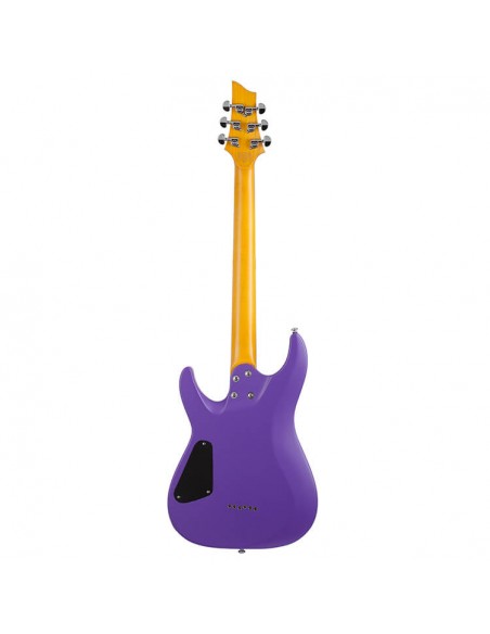 SCHECTER C6 Deluxe Satin Purple Chitarre Elettriche Solid Body strumenti musicali