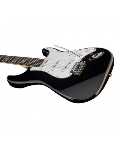 EKO S-300 Black Chitarre Elettriche Solid Body strumenti musicali