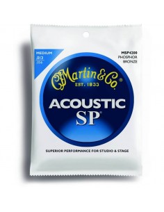 Martin MSP4200 - 013-056 - Muta di Corde per Chitarra Acustica Corde per Chitarra Acustica strumenti musicali