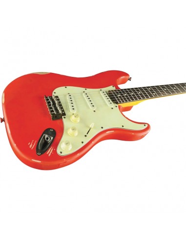 EKO S-300 Relic Fiesta Red Chitarre Elettriche Solid Body strumenti musicali