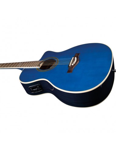 EKO NXT A100ce See Through Blue Chitarre Acustiche strumenti musicali