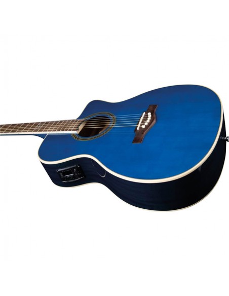 EKO NXT A100ce See Through Blue Chitarre Acustiche strumenti musicali