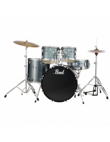 Pearl Roadshow RS525SC/C706 Charcoal Metallic Piatti Sabian Batterie Acustiche strumenti musicali